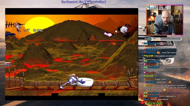 Снова в строю! Приключение земляного Червя- Earthworm Jim 2 [Pl смотреть онлайн