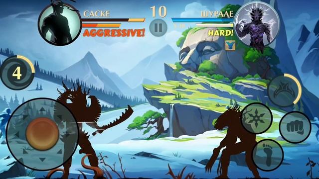 Shadow Fight 2 - Русская Озвучка  Босс: Шурале  Событие: Цена