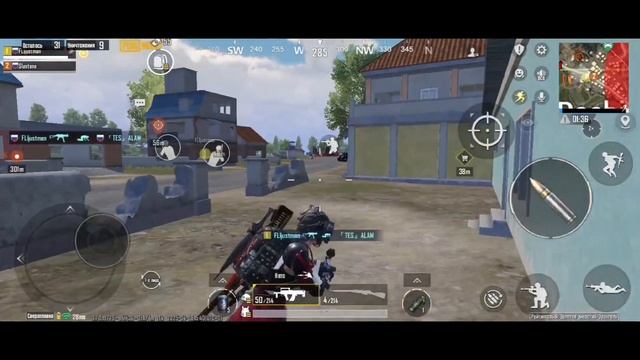 Мобильный Пабг с мужем. Качаем ранг на ивенте "Золотая смотреть онлайн