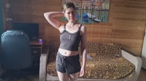 [4K] Примерка сексуальной пижамы