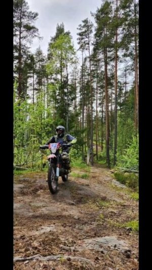 🏆 Победа на Ladoga Trophy 2025 — с новеньким  мотоциклом эндуро SYCMCC 300cc 06!