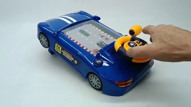 Автотренажер TK group Маленький драйвер синий 37 см укр  яз