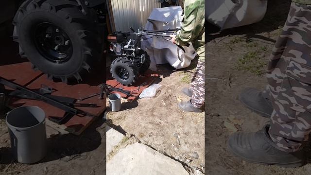 Сборка мотоблока Рысь! Сбылась мечта идиота! смотреть онлайн