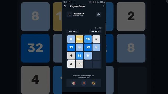 Clayton 512 Tap game Игра в числа 512 Клуйтон #clayton #claytontap #512 #gamefi