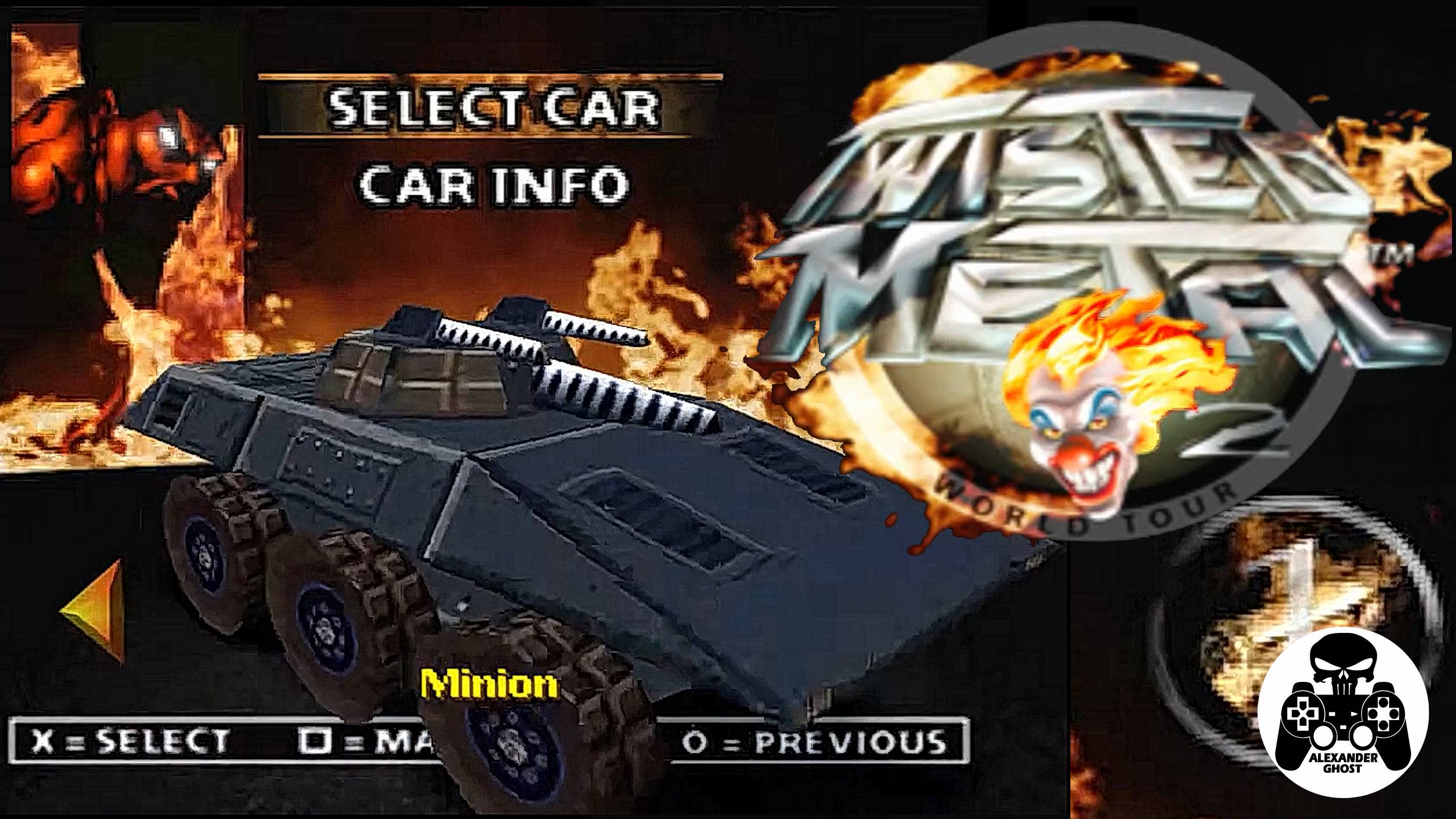 Twisted Metal 2: World Tour (Скрежет металла 2: Мировой тур) Sony Playstation 1 (PS1) прохождение смотреть онлайн