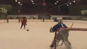 самый сильный удар в хоккее