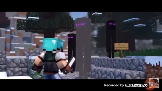 Холоднее чем лёд!!!песня!!!в Майнкрафт!!!