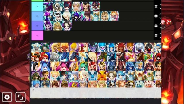 Tier List LD nat 5 (ТИР ЛИСТ ЛД 5) SAPER SUMMONERS WAR смотреть онлайн