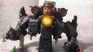 Skibidi toilet ( season 25 dop scene ) made of plasticine