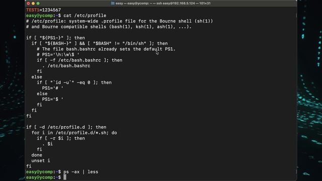 Переменные в Linux #easyit #linuxcommandline   @EasyITChannel