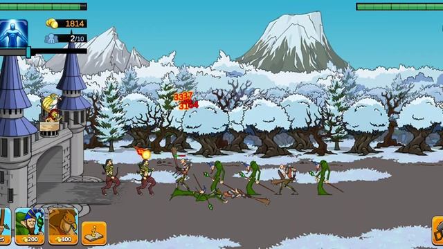 Прохождение на нормальной сложности ► Age of War смотреть онлайн