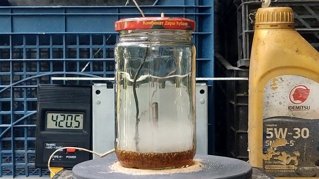 Прожарка 400° 30мин IDEMITSU SN/GF5 5W30 смотреть онлайн