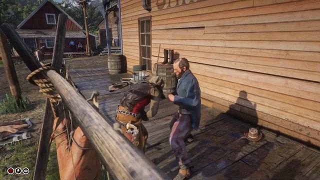 RDR 2- Easy Ragdolls Brutal Kill Moment том: 6 ПК смотреть онлайн