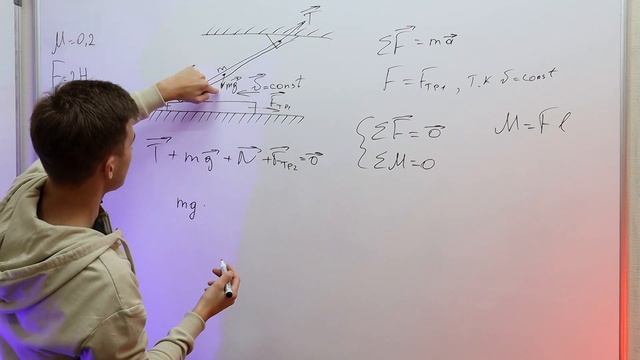 БЕЗУМНАЯ ЗАДАЧА из сборника Демидовой! Статика на ЕГЭ по Физике 2024! 30 вариантов Демидовой. смотреть онлайн