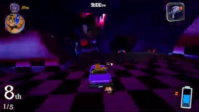 🔥 НОВЫЙ ФНАФ ГОНКИ! 5 КРУГОВ С ФРЕДДИ Five Laps At Freddy's! Прох