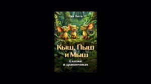 Ева Лита. Сказка о дракончиках. Кыш, Пыш и Мыш. Главы 1-5.
