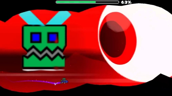 Босс файт с глазами в Geometry dash! iSpyWithMyLittleEye смотреть онлайн