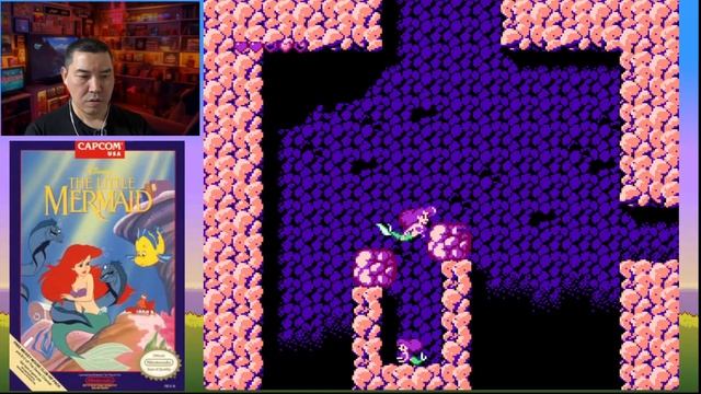 Little Mermaid прохождение на NES | Русалочка на денди