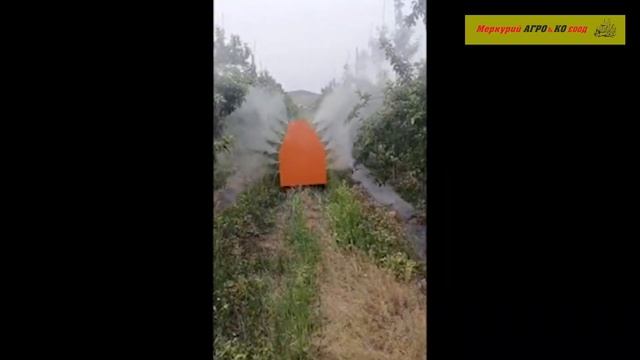 Пръскачка самоходна автономна с вентилатор с GPS систе? смотреть онлайн