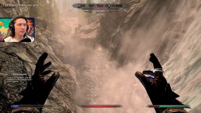 ЛЕГЕНДАРНАЯ БИТВА МАГОВ 👣Elder Scrolls V Skyrim смотреть онлайн