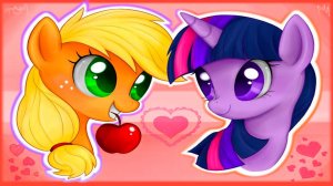 Мультик Играем с Вайлет Спаркл и Эпплджек игровой Мультик для детей