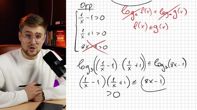Все Задания 15 ЕГЭ Профильная Математика 2025 с НУЛЯ! Разбор ВСЕХ Неравенств из ЕГЭ Прошлых ЛЕТ! смотреть онлайн