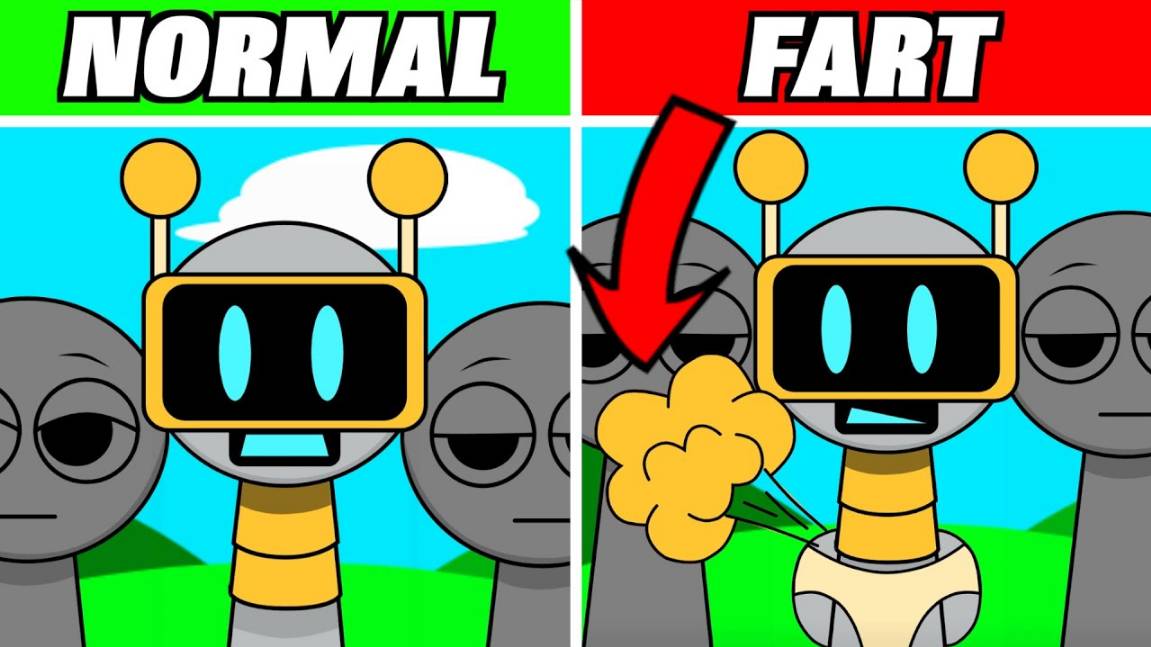 INCREDIBOX SPRUNKI 💨 | ВСЕ ПЕРСОНАЖИ - ПЕРДЯТ! 😂🌬️ ВОНЮЧИЙ МОД! смотреть онлайн