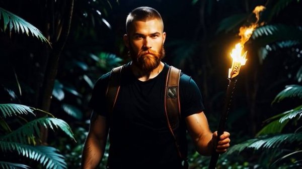 Борис Плотников feat. Papa Layan - Jungle (нейросетевой клип)