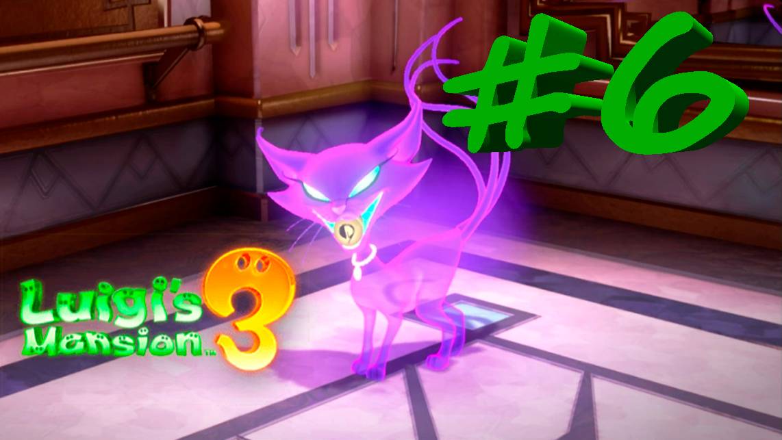 Luigi's Mansion 3 #6 - плохая киса #nintendoswitch #luigismansion3 #luigi