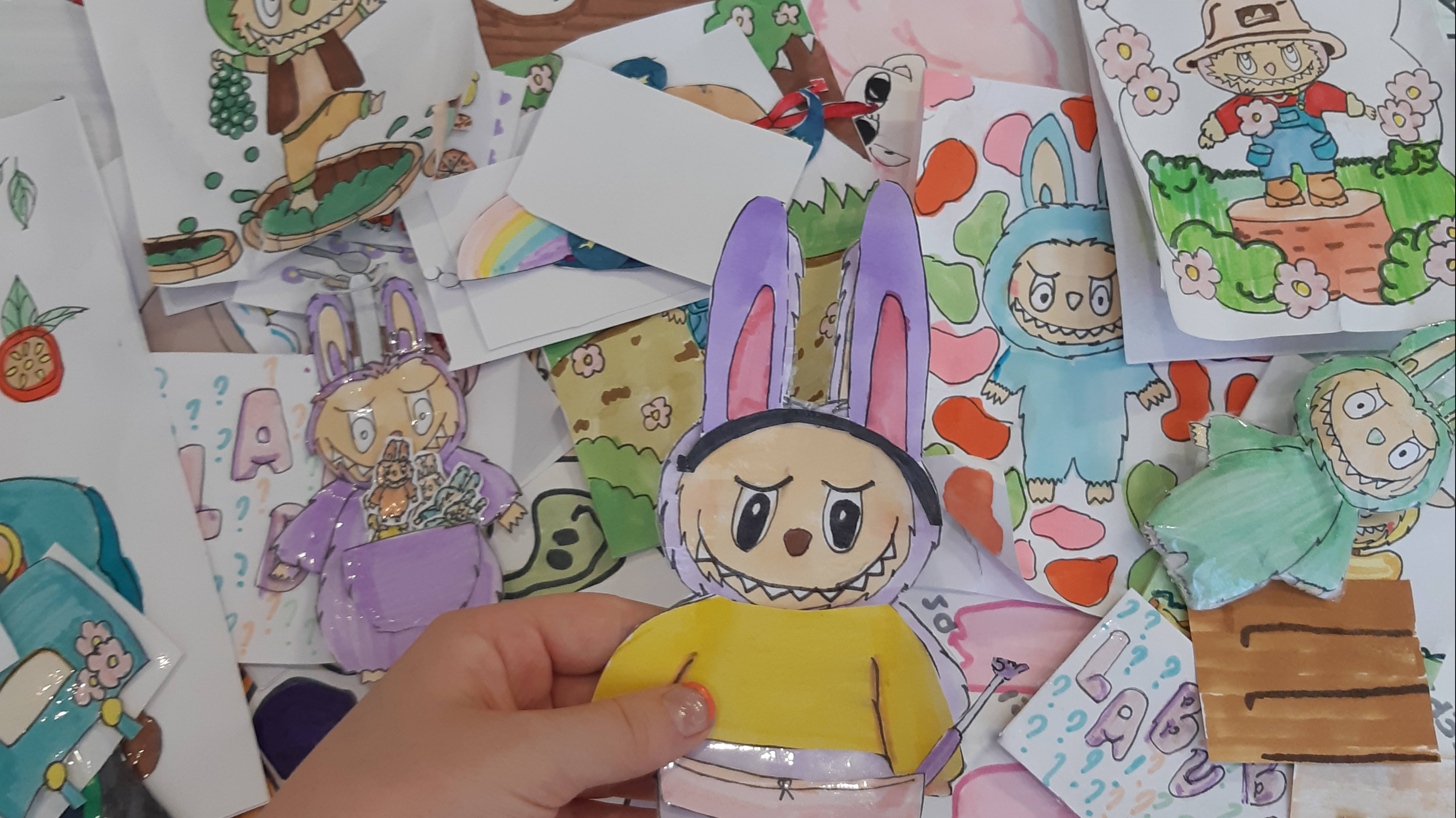 Бумажный бокс лабубу😘🍬2часть /крутые одежды/Рианнка.!/ смотреть онлайн