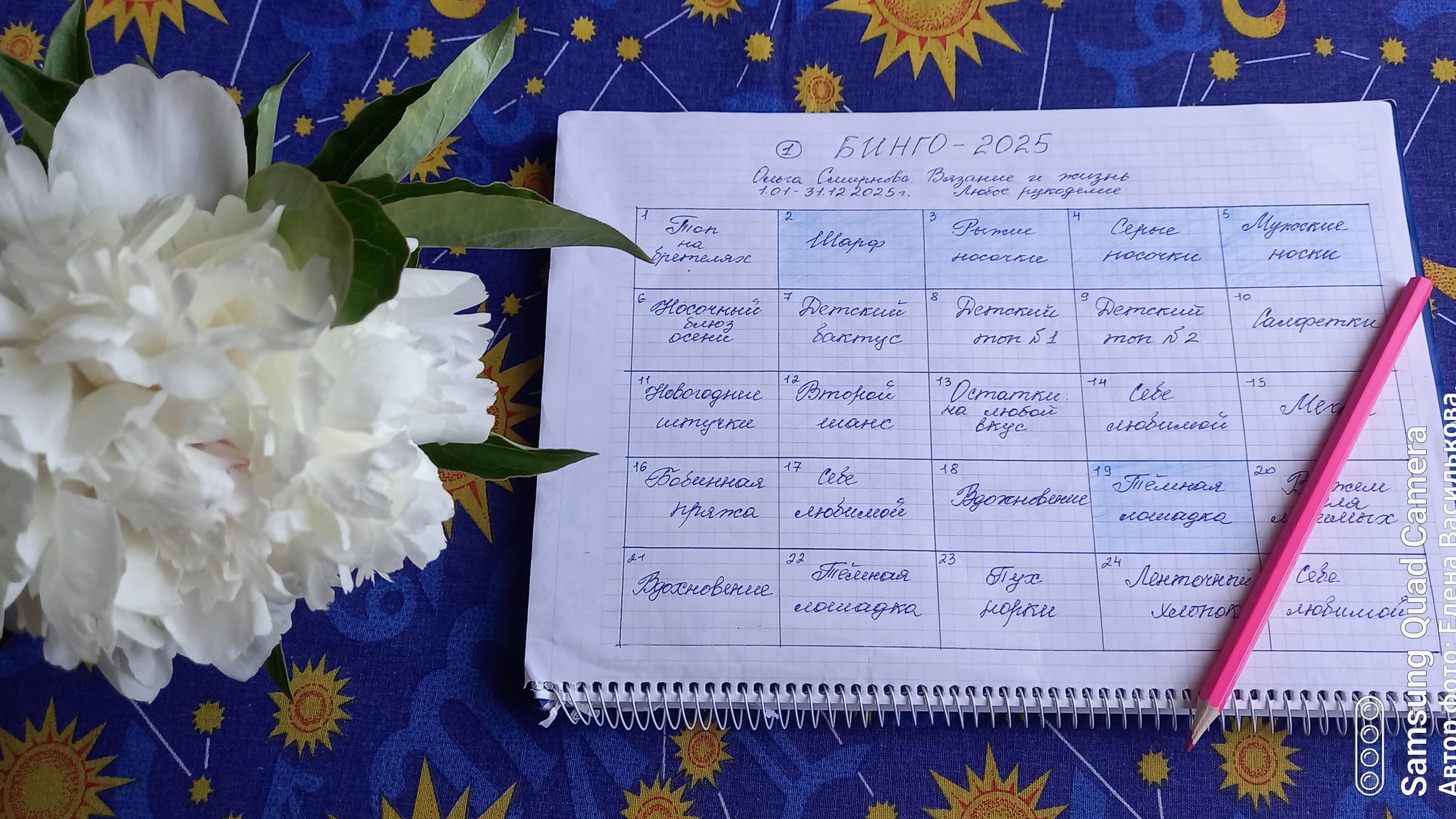 СП Бинго-2025//Весна//Что я связала и какие клеточки закрасила смотреть онлайн