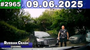 ДТП. Подборка на видеорегистратор за 09.06.2025 Июнь 2025