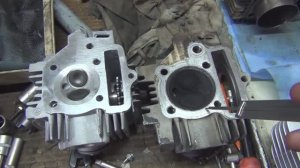 Трудный мотор от Альфы 125  (даунгрейд)