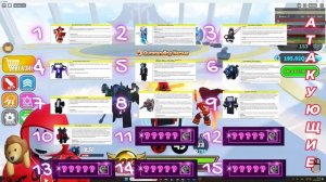 ТОП ГЕРОЕВ в Воины Мечей роблокс | Sword Warriors #roblox #robloxswordwa