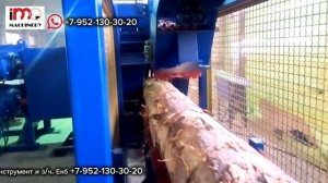 До 200м3 готового пиломатериала. Запуск бусующего станка «Арктант Б-652»