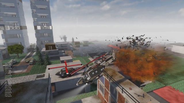 Fire Tornado Vs CİTY MARİNE | Teardown | Realistic Tornado Storm Destruction Mod ( торнад? смотреть онлайн
