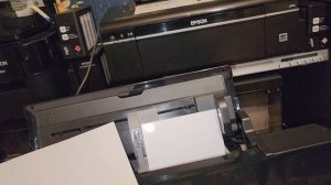 Проверка головки Epson для  DTF