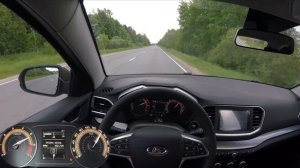 Взял «слабую» Весту 1.6 с вариатором - достойно идет по трассе с обгонами / lada Vesta 1.6 AT(cvt)