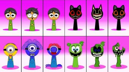 Sprunki OC ALL Phases ｜ Incredibox Compilation COMPLETE #sprunki #incredibox #sprunkioc смотреть онлайн