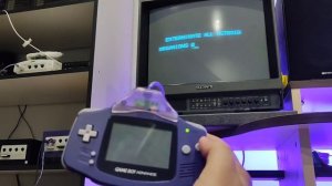 Game boy Player для Nintendo Gamecube с GBA в качестве контроллера чере