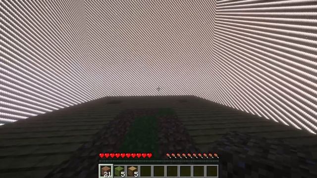 Играем в Minecraft, режим Один блок