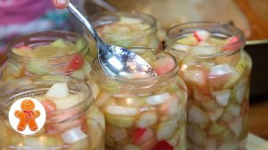 Яблочная начинка для пирогов на зиму