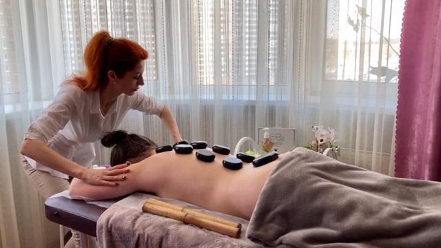 Стоун-массаж