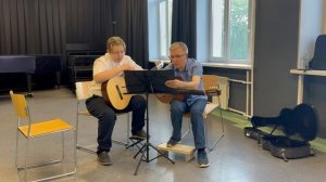 Мастер -класс на гитарной школе «Tabula rasa» с Татаркиным Дмитрием