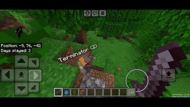 Этот мод добавляет опасного и умного терминатора в Ма?