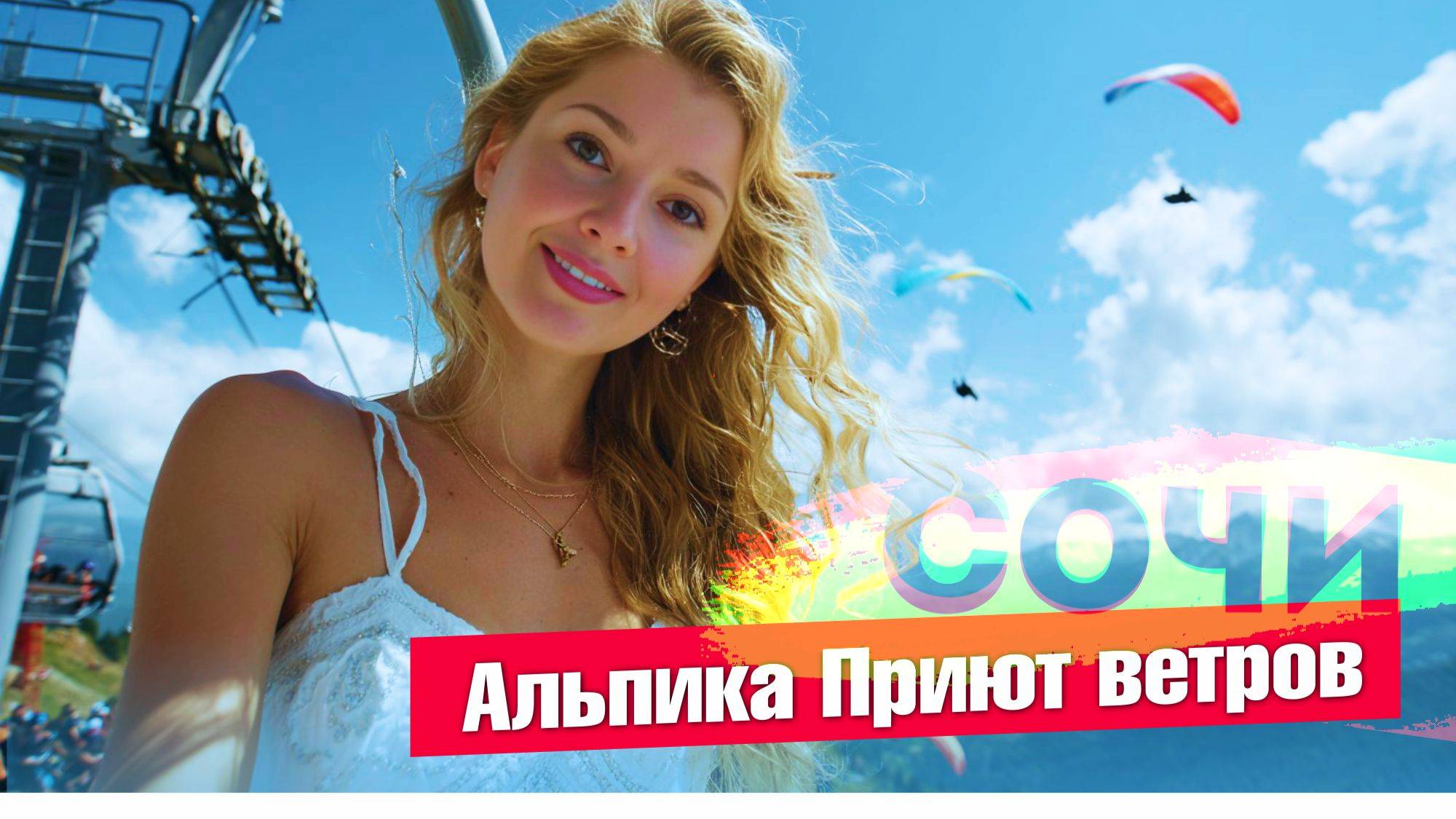СОЧИ КРАСНАЯ ПОЛЯНА _ САМАЯ ДЕШЕВАЯ Канатная дорога _ Альпика Приют ветров смотреть онлайн