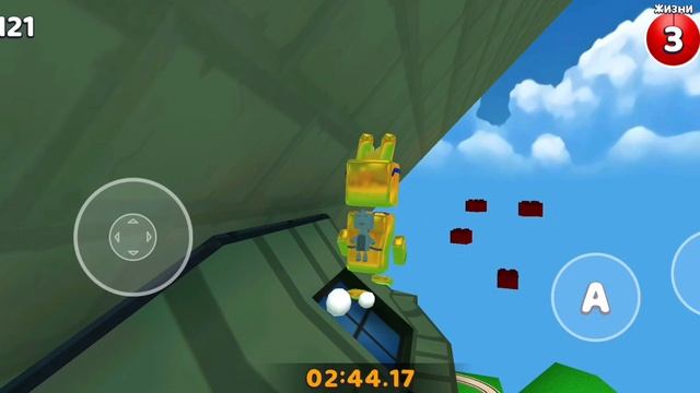 как пройти секретный паркур в игре Super Bear Aventure