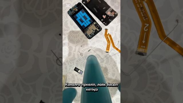 Samsung A50 замена экрана Samsung A50 экран ауыстыру #ремонт смотреть онлайн