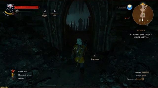 The Witcher 3: Wild Hunt ➤ Hunting a Witch(Охота на ведьму) №15 смотреть онлайн