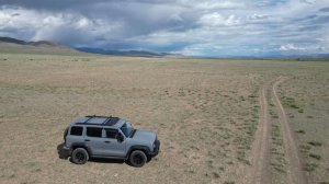 Дорога от участка до ближайшего населенного пункта. Алтай. Кош-Агачский район (38,4 га)